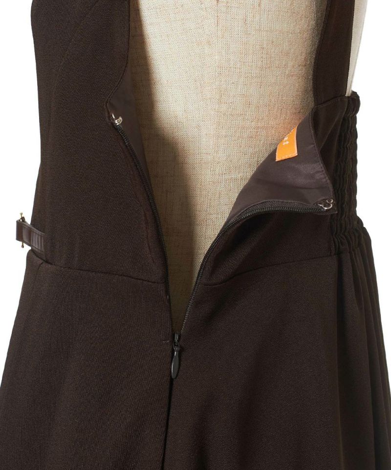 Side fastener (brown)