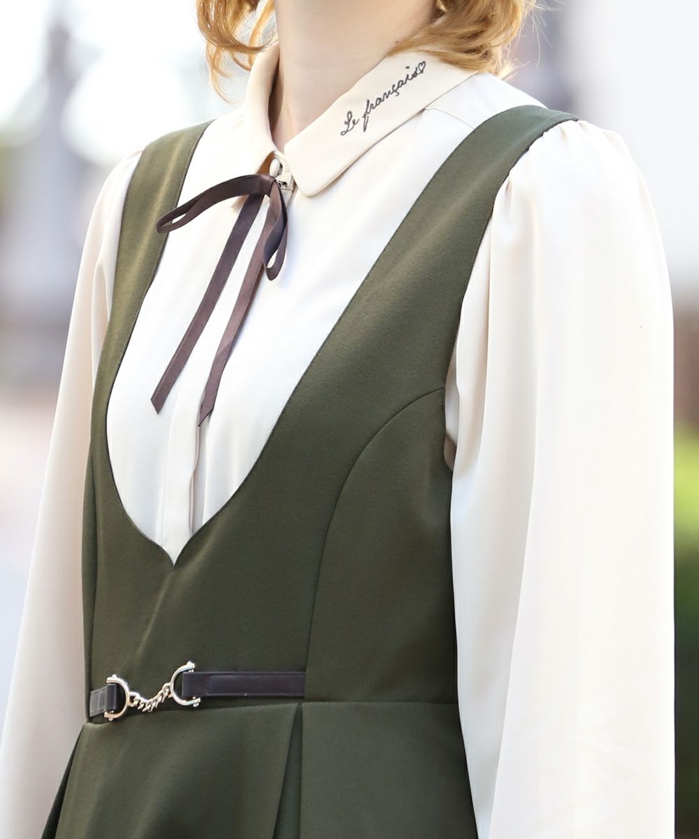 beige×brown / 160cm