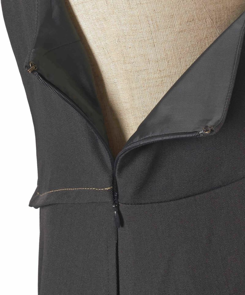 Side zipper (charcoal)