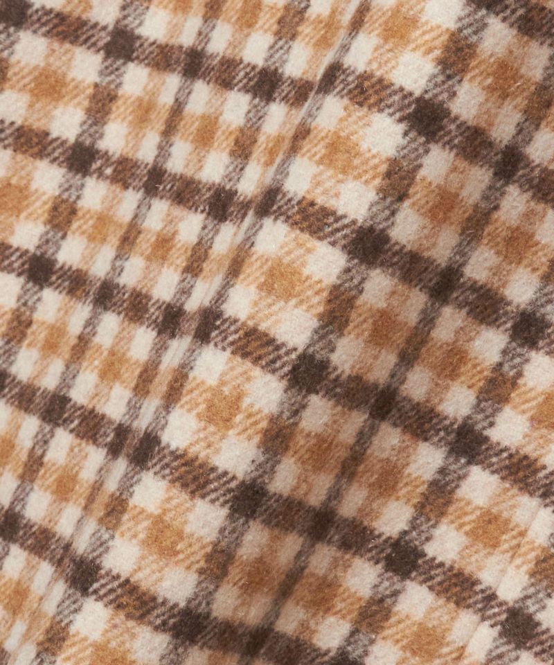 Fabric up (beige×brown)