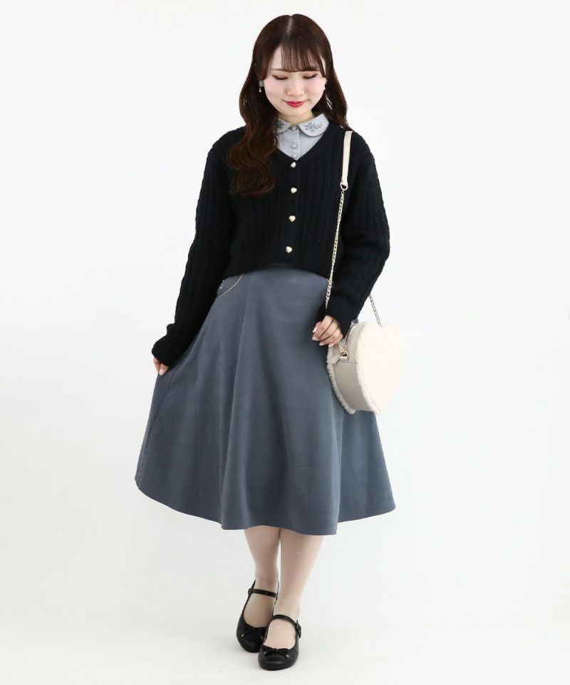 blue gray / 155 cm
