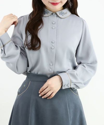 blue gray / 155 cm
