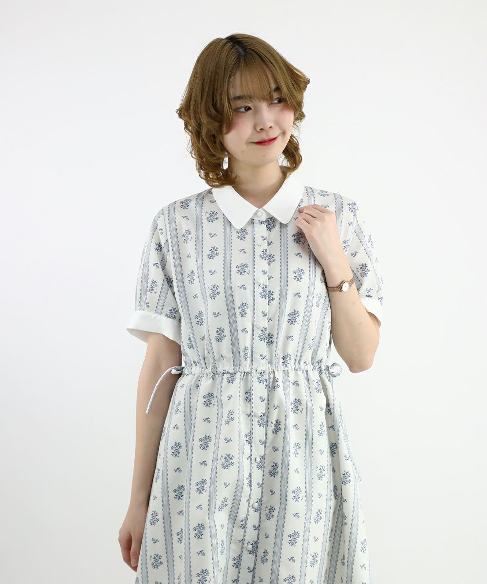 light blue×white / 160cm