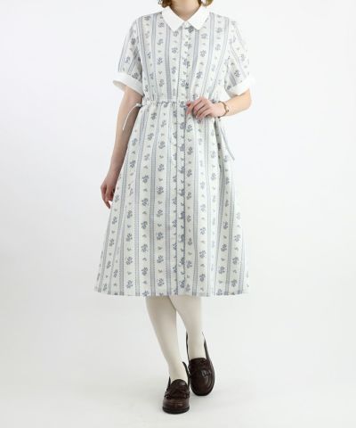 light blue×white / 160cm