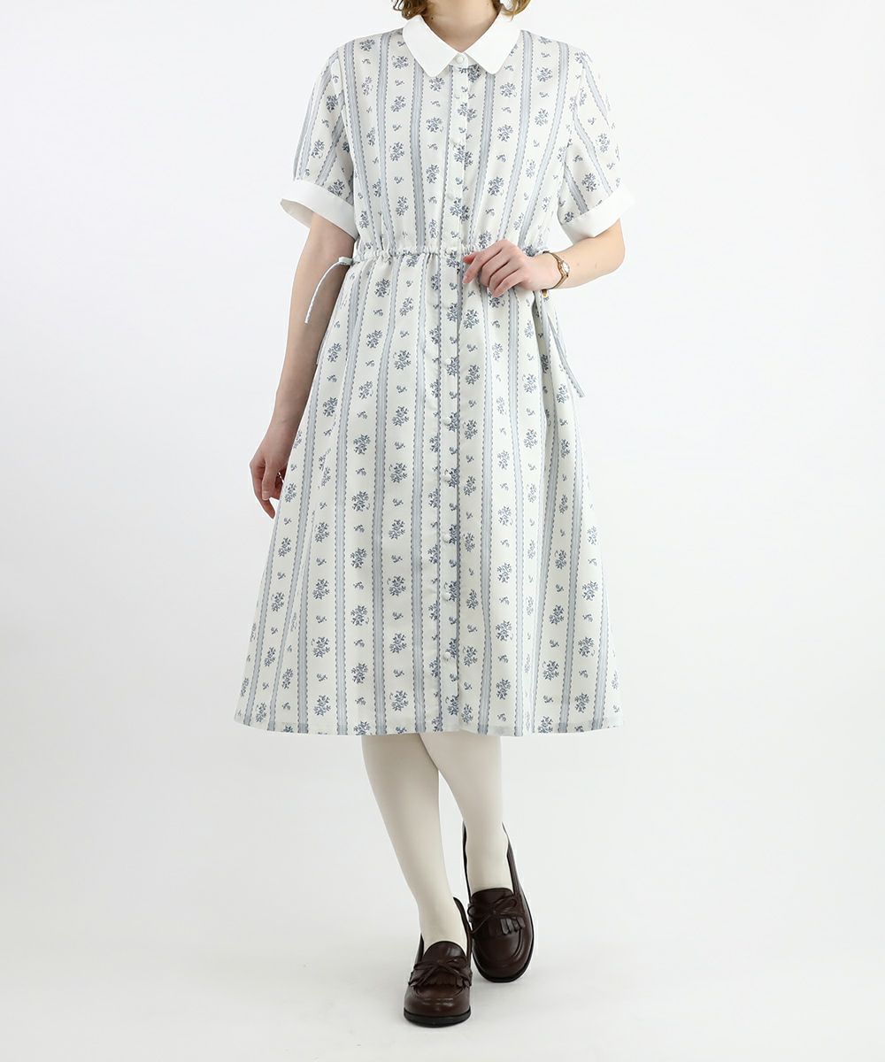 light blue×white / 160cm