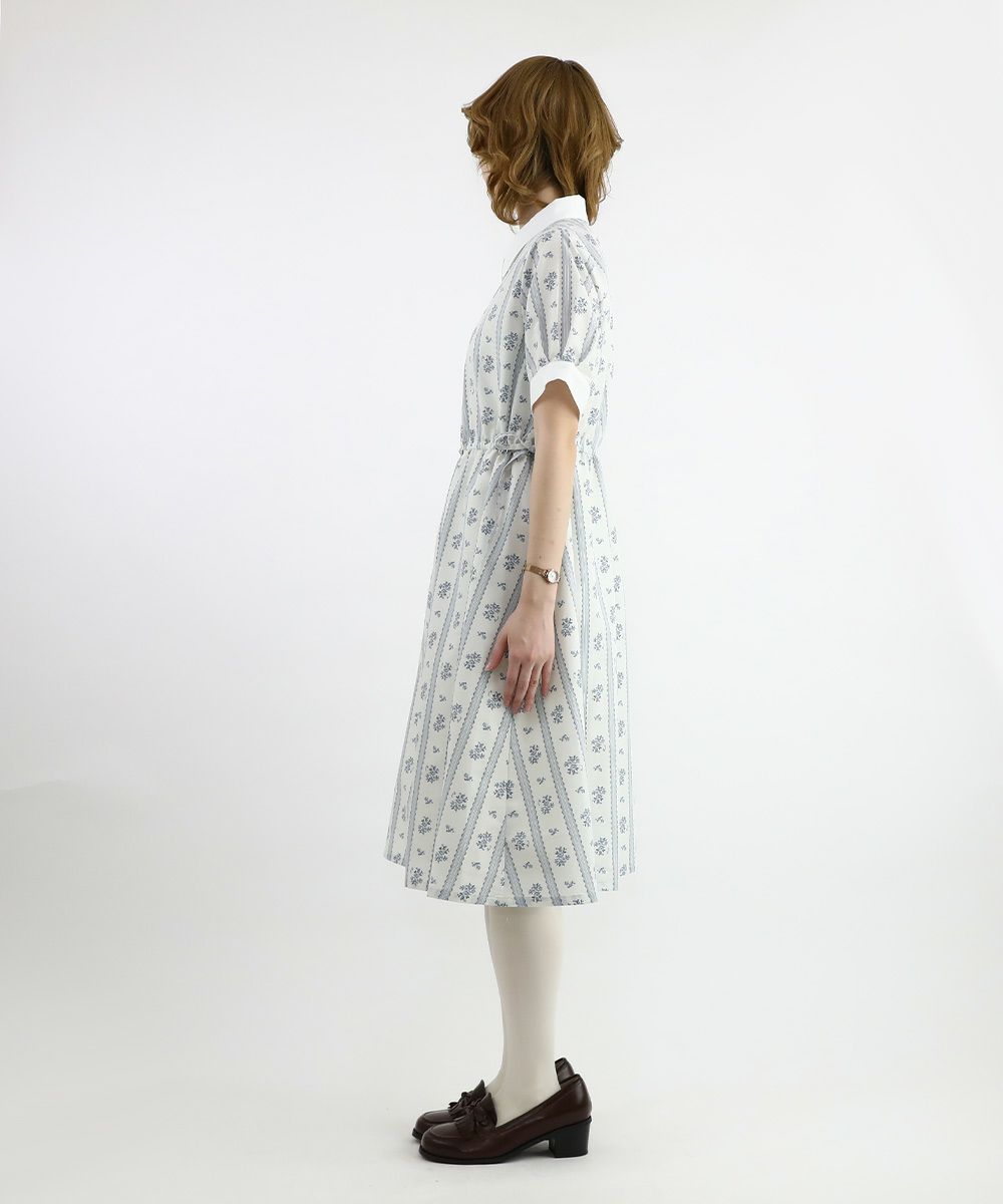 light blue×white / 160cm