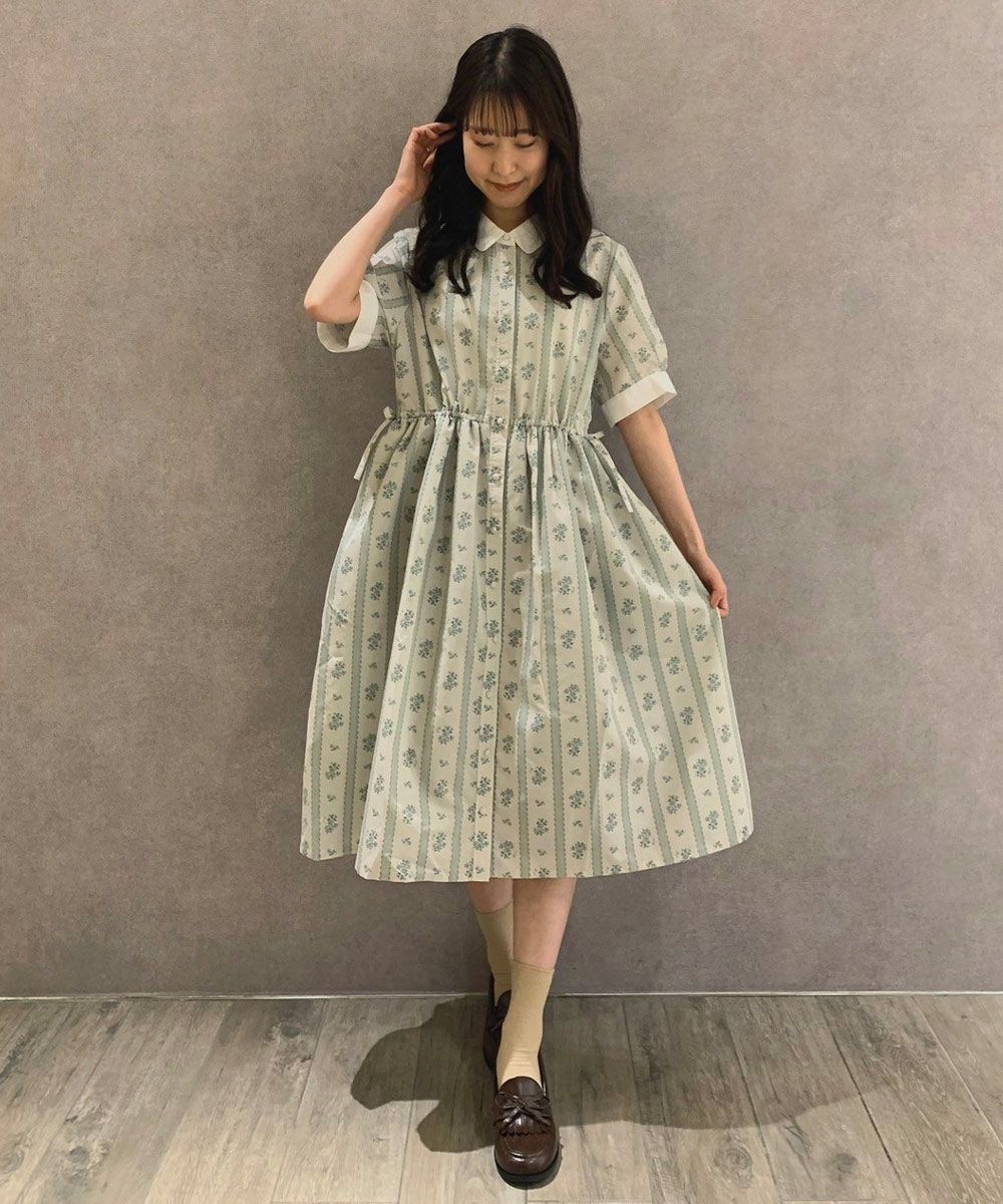 light green×white / 153cm