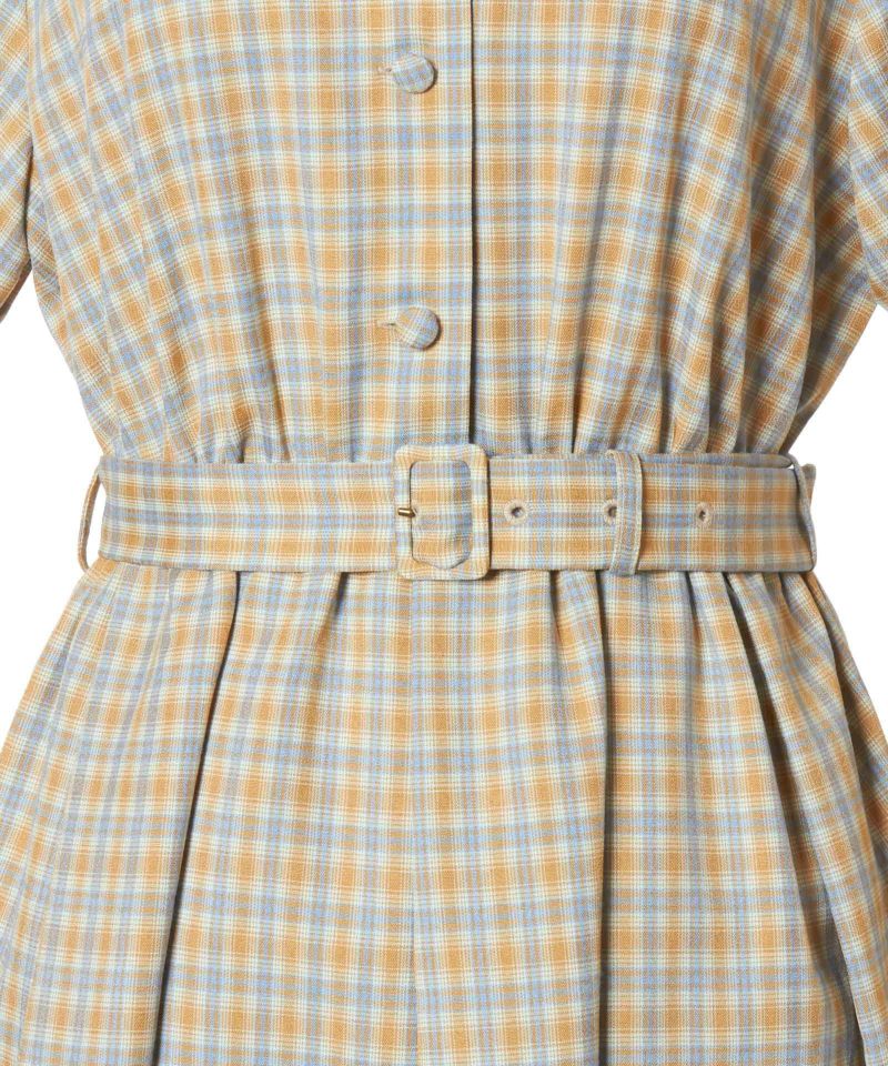 Belt (beige×blue)
