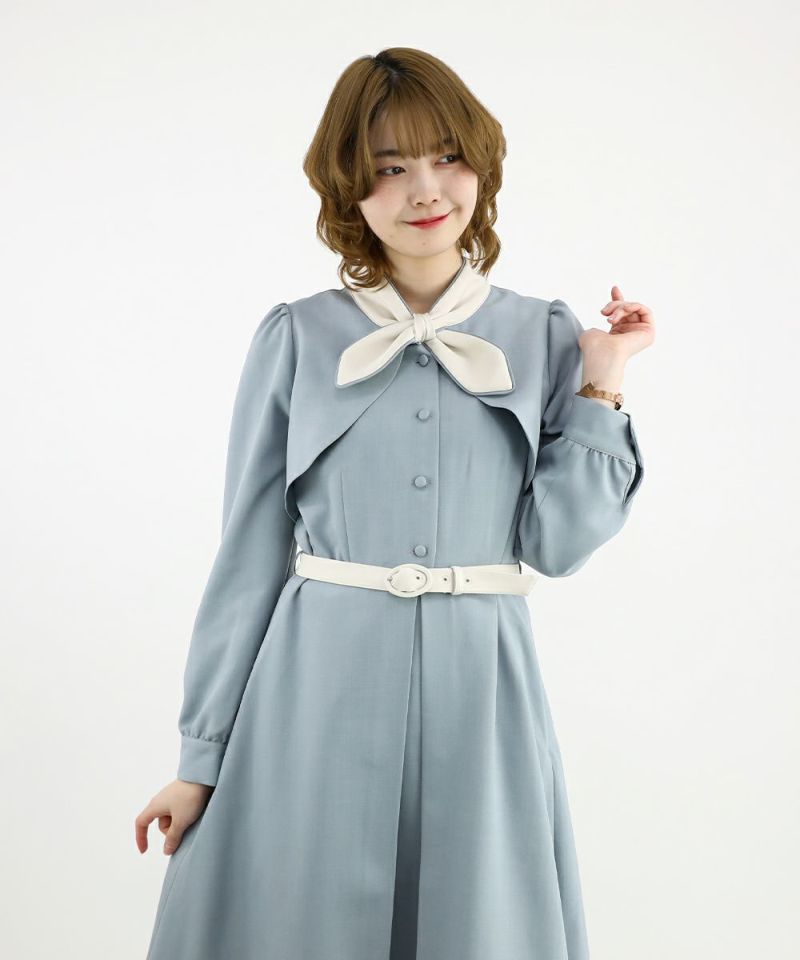 light blue×white / 160cm