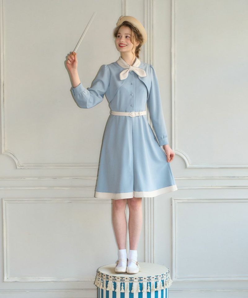 Light blue × white