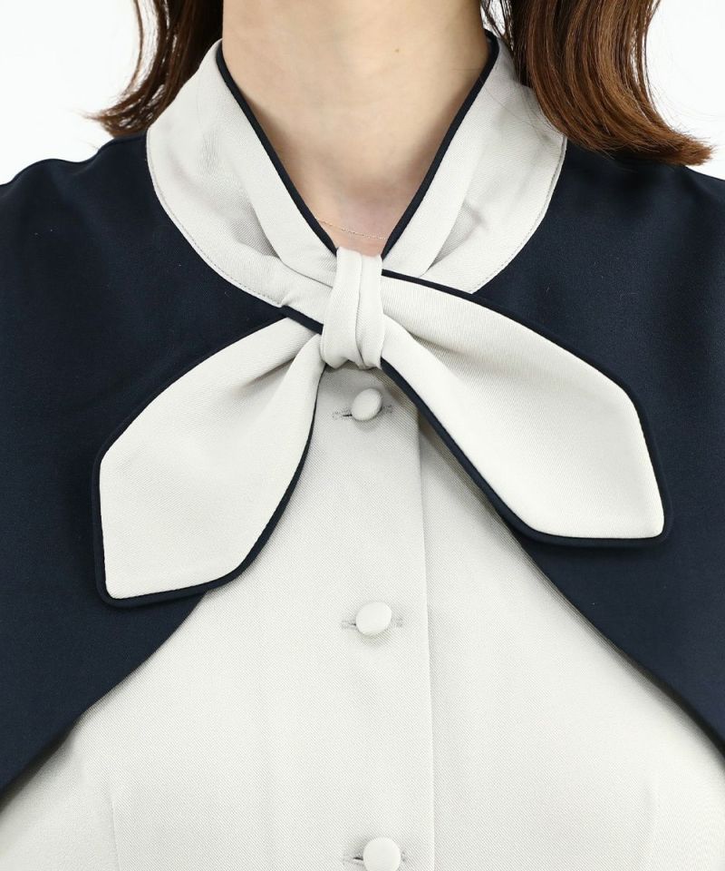 gray×navy / 158cm