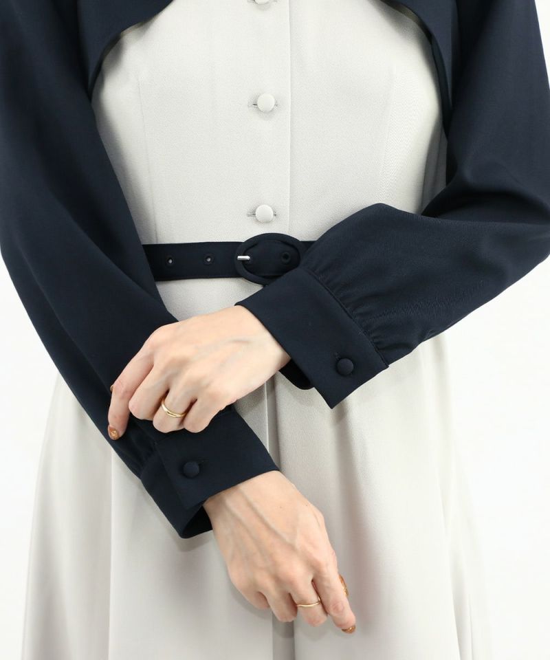 gray×navy / 158cm