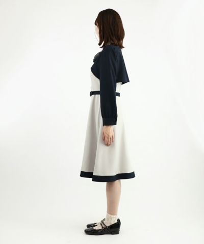 gray×navy / 158cm
