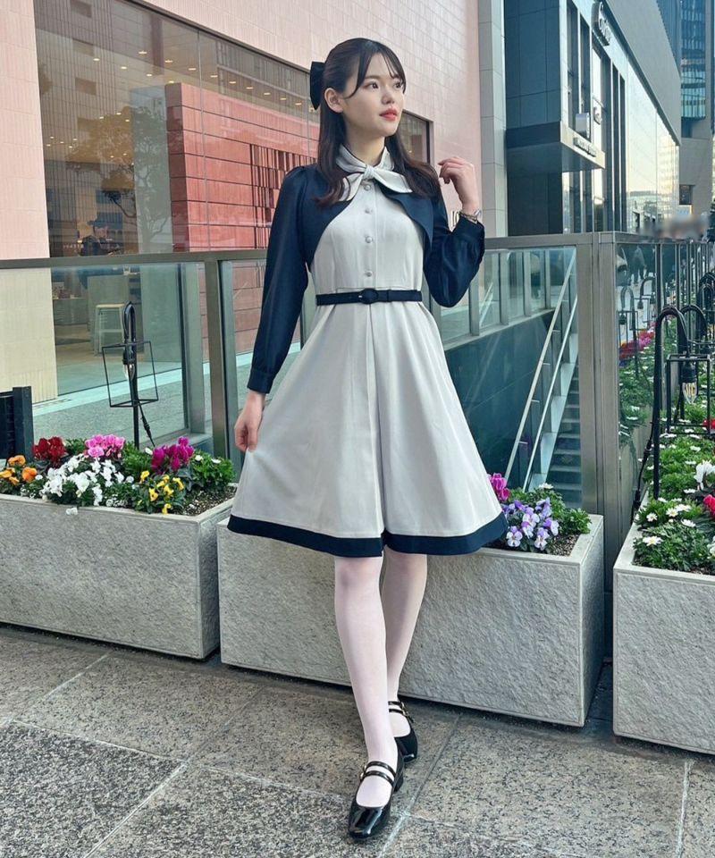 gray×navy / 167cm