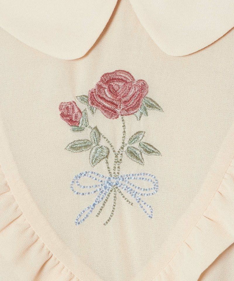 Embroidery up (light beige)