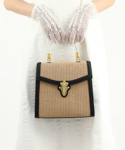 beige × black