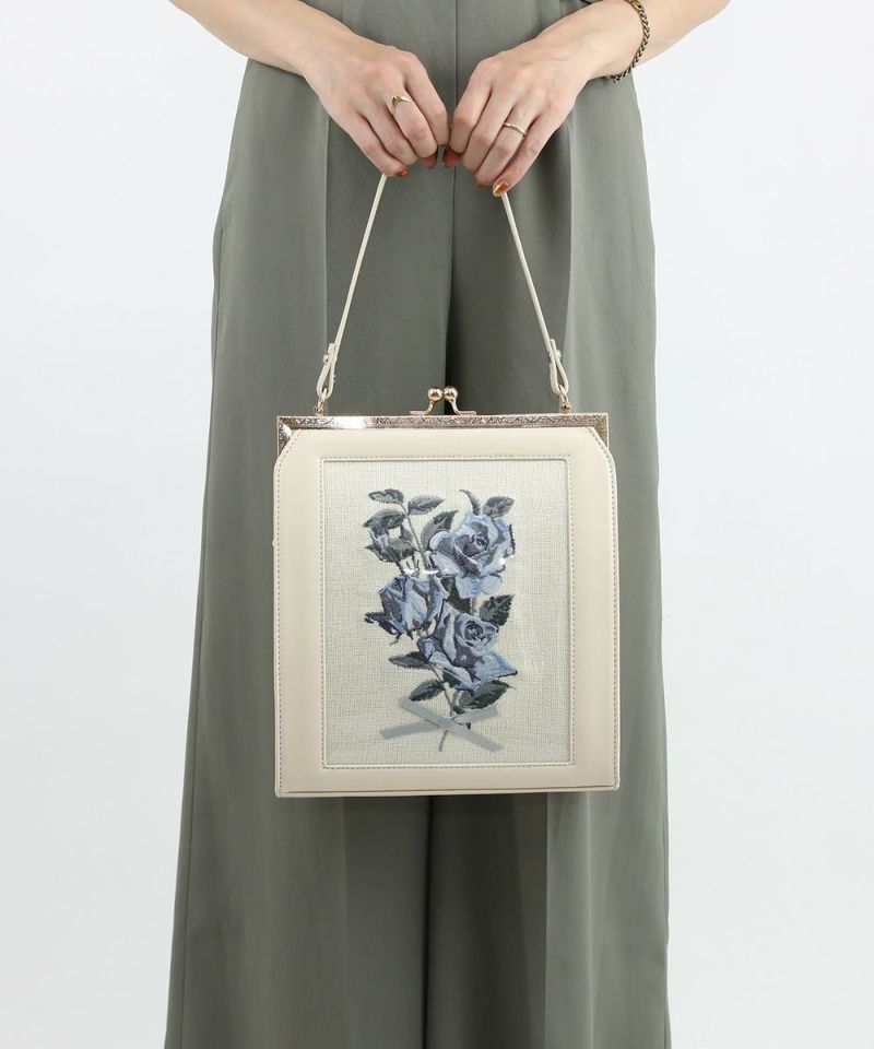 ivory × blue