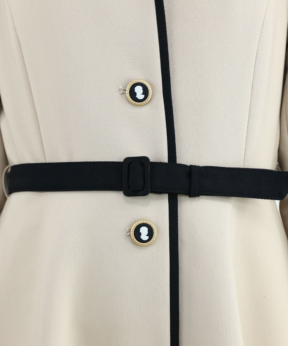 ivory×navy / 165cm