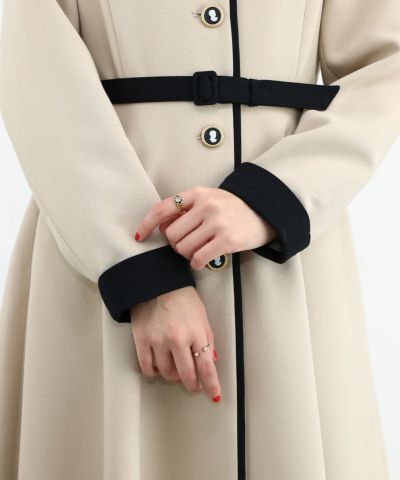 ivory×navy / 165cm