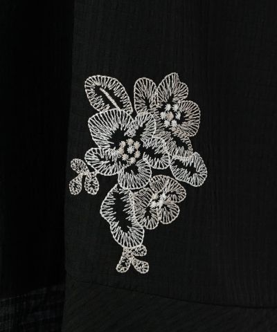 Embroidery up (black)
