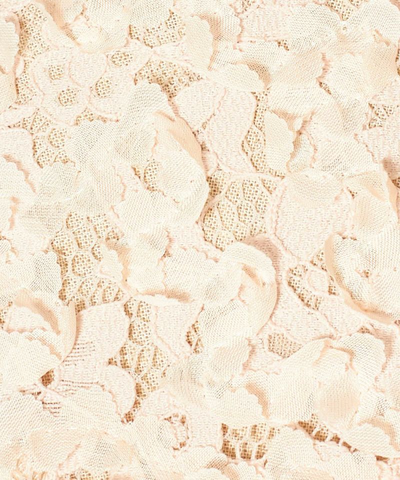 Lace yoke up (pink beige)