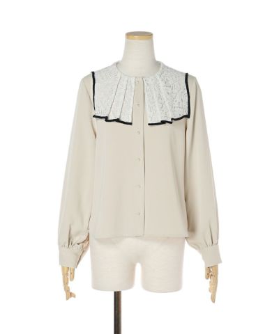 Ribbon tie removed (ivory)