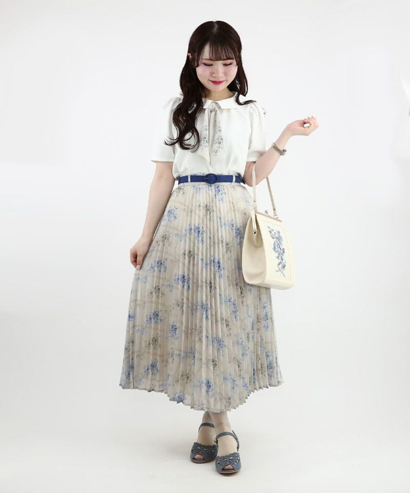 beige×blue / 155cm