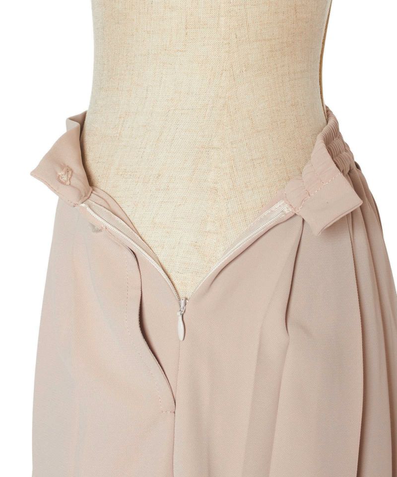 Side zipper (light pink×white)