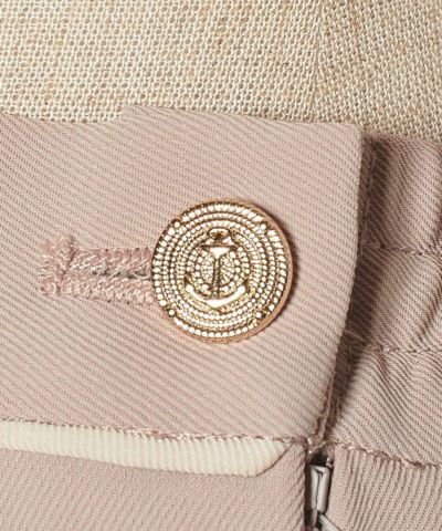 Button up (light pink×white)