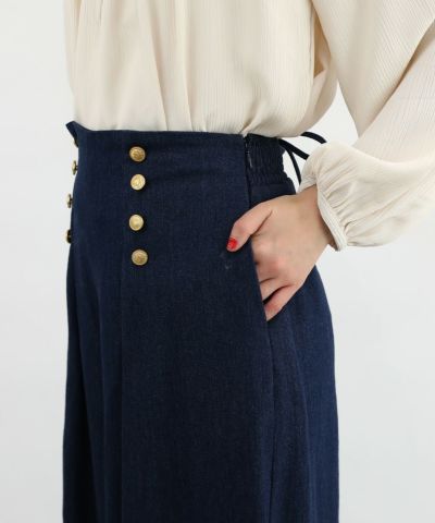 indigo / 165cm / Wearing size: 2