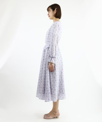 lavender / 165cm / layered with lace inner
