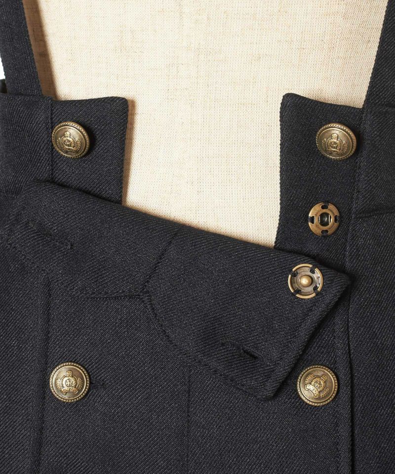 内側釦 (navy)