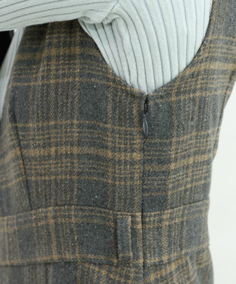 gray×orange / 160cm / without belt