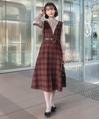 bordeaux×beige / 165cm