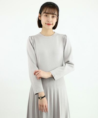 light gray / 165cm / ribbon tie and collar removed