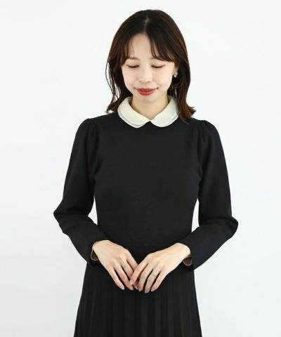 black / 158cm / ribbon tie removed