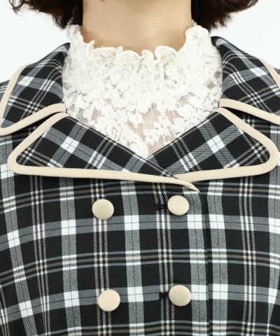 black×beige / 165cm / レーストップスとのレイヤード