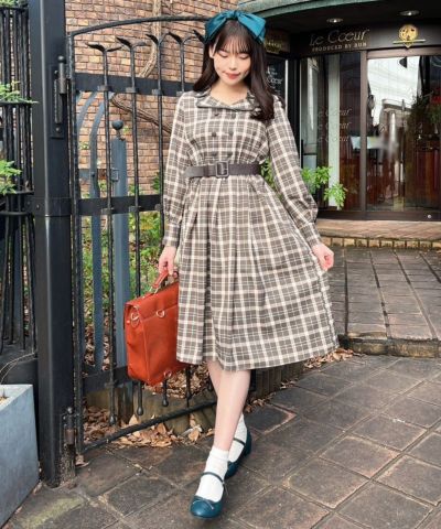 brown×green / 167cm 