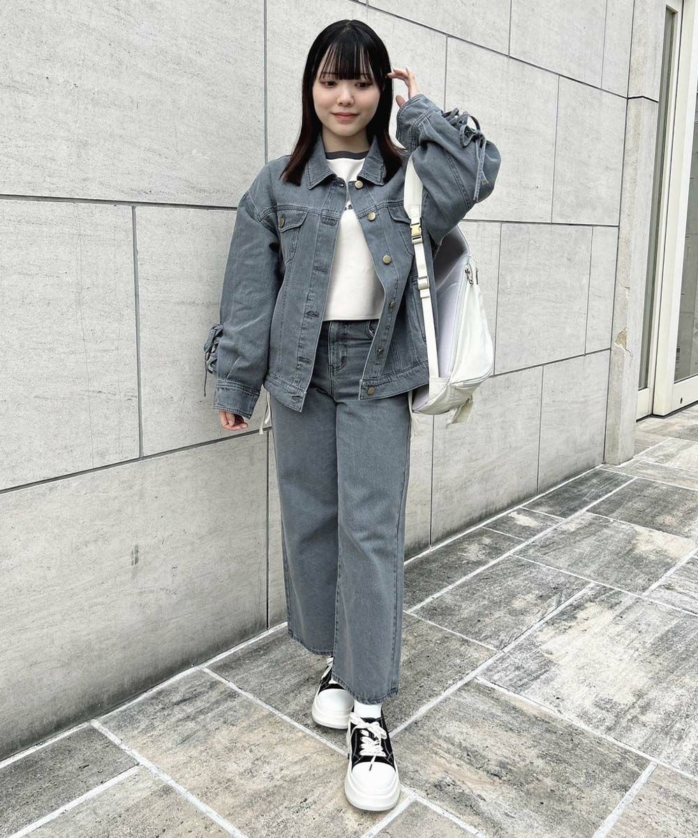 gray / 153cm / 着用サイズ:2