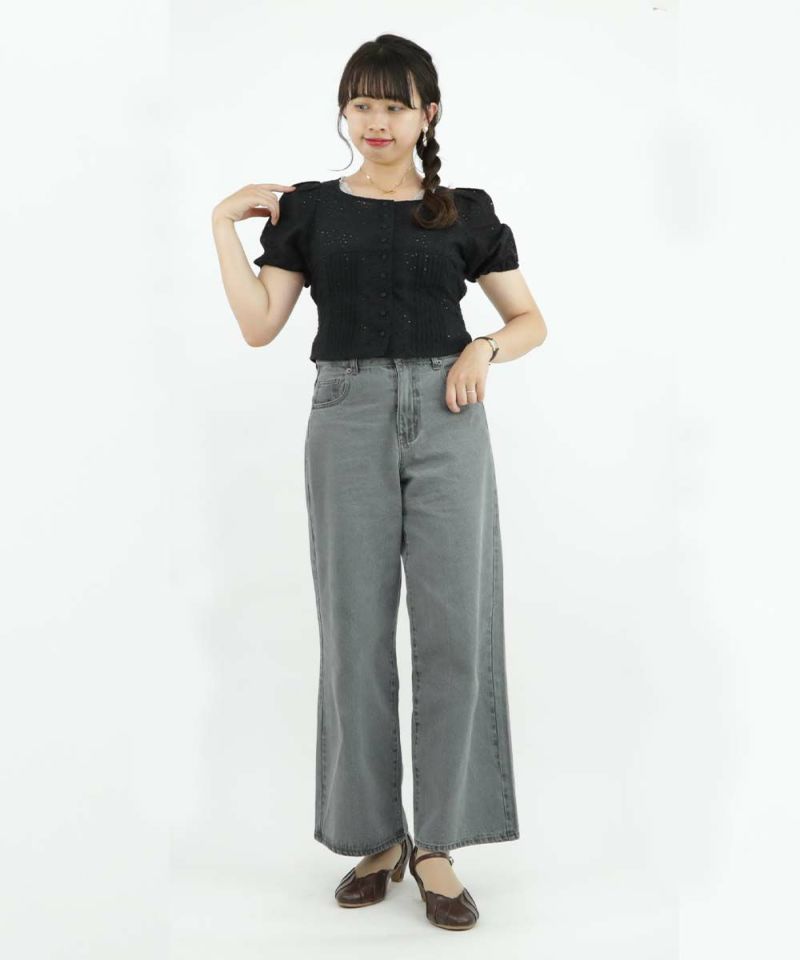 Gray / 157cm / Wearing size: 2