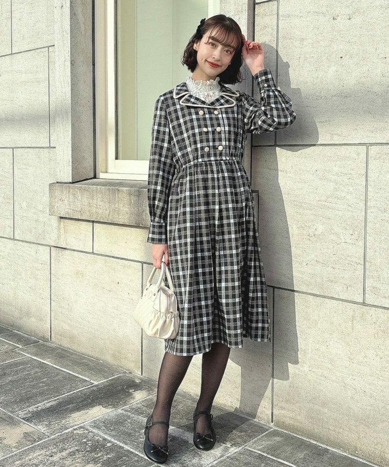 off white / 165cm / layered with dress