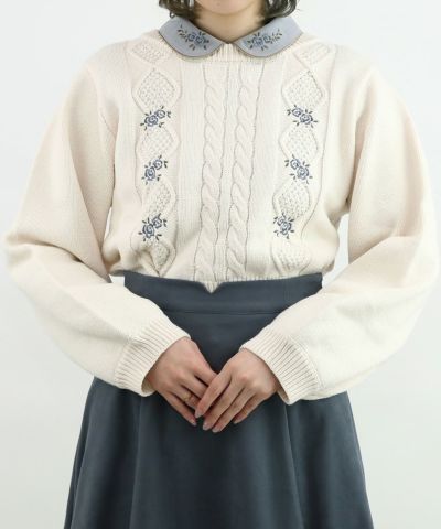 off white / 160cm / ブラウスとのレイヤード