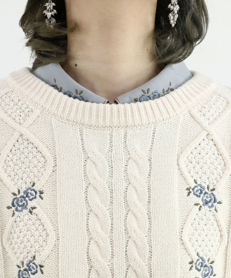 off white / 160cm / layered with blouse