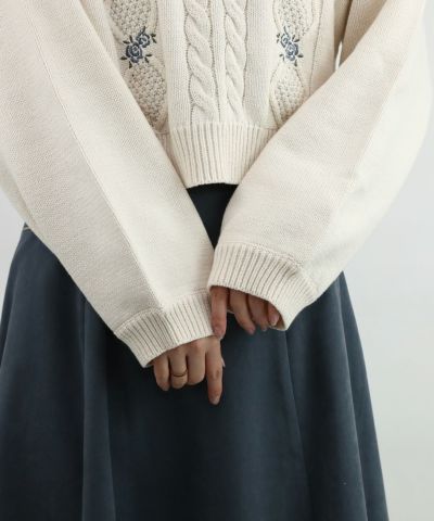 off white / 160cm / ブラウスとのレイヤード