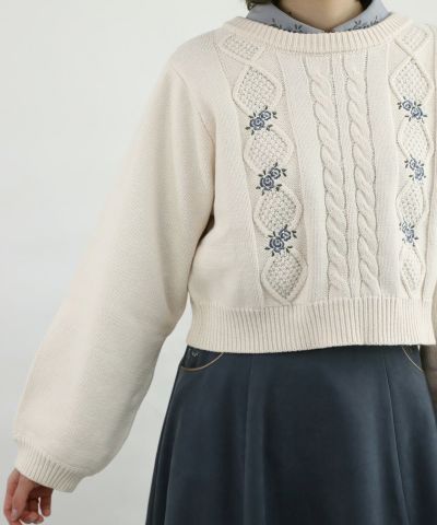 off white / 160cm / layered with blouse