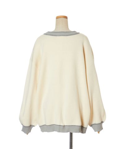 Back (off white x gray)
