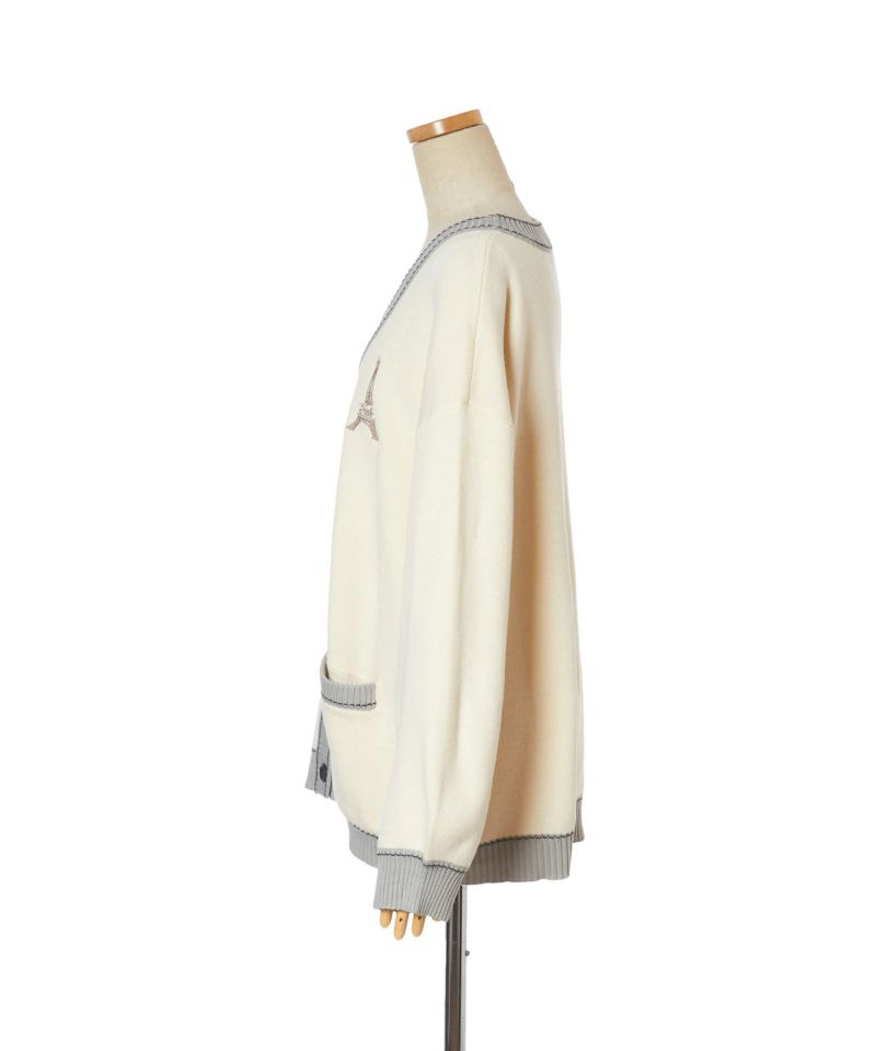 Side (off white×gray)