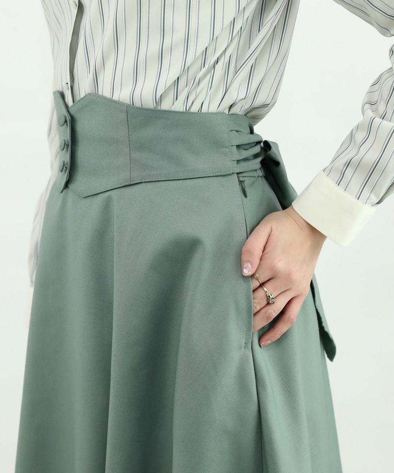 light green / 165cm / wearing size: 2