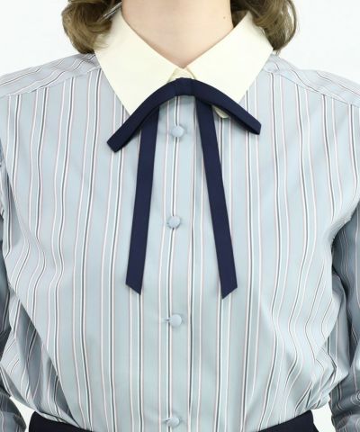 gray×navy / 160cm