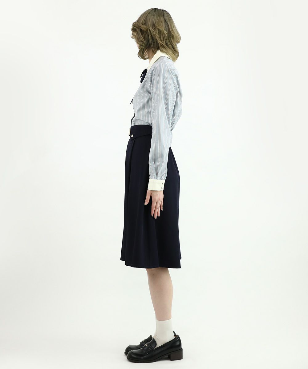gray×navy / 160cm